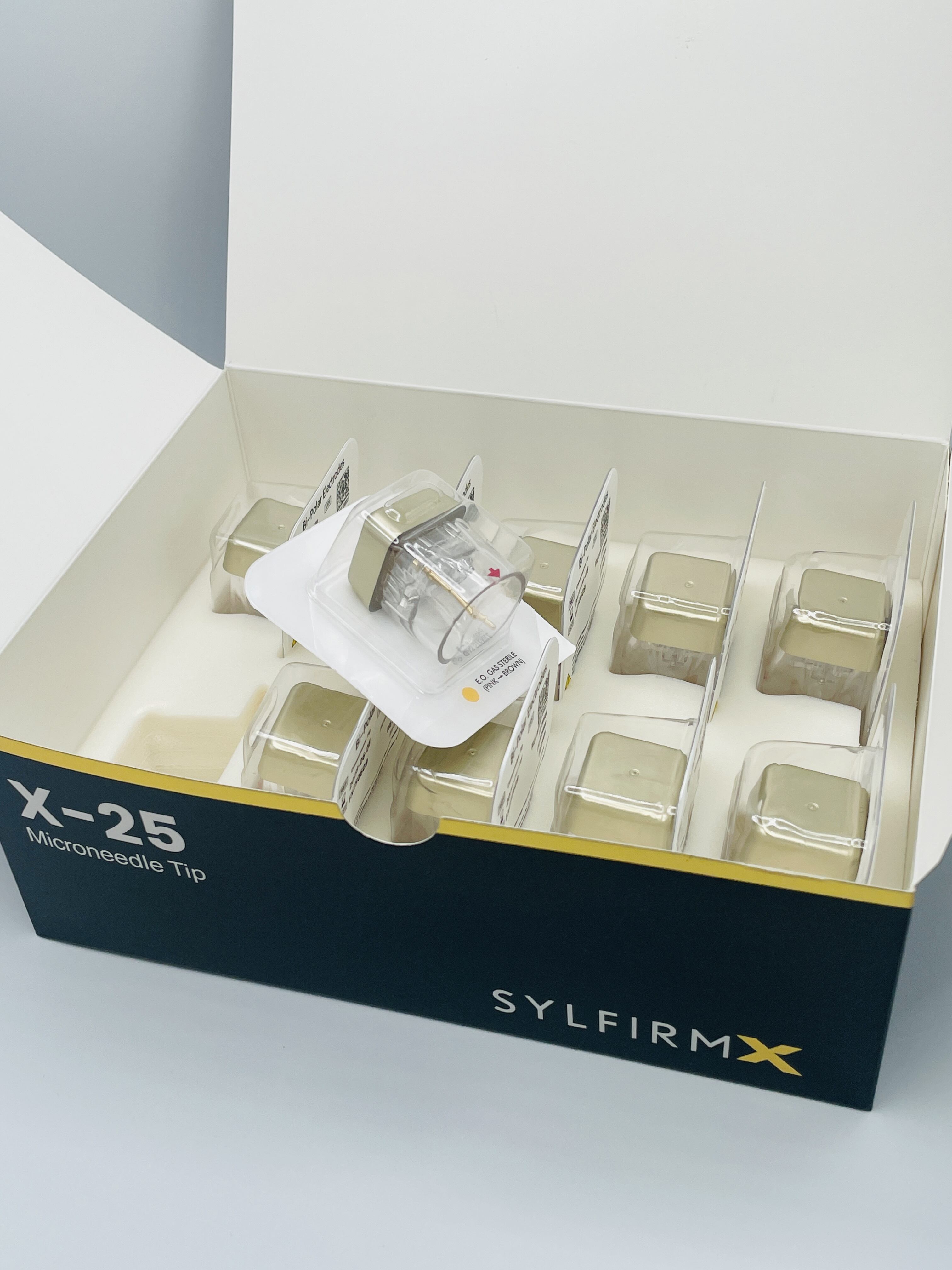 Kartu Sylfirm X X-25 ujung mikroneedling rf Sylfirm X ujung elektroda bipolar