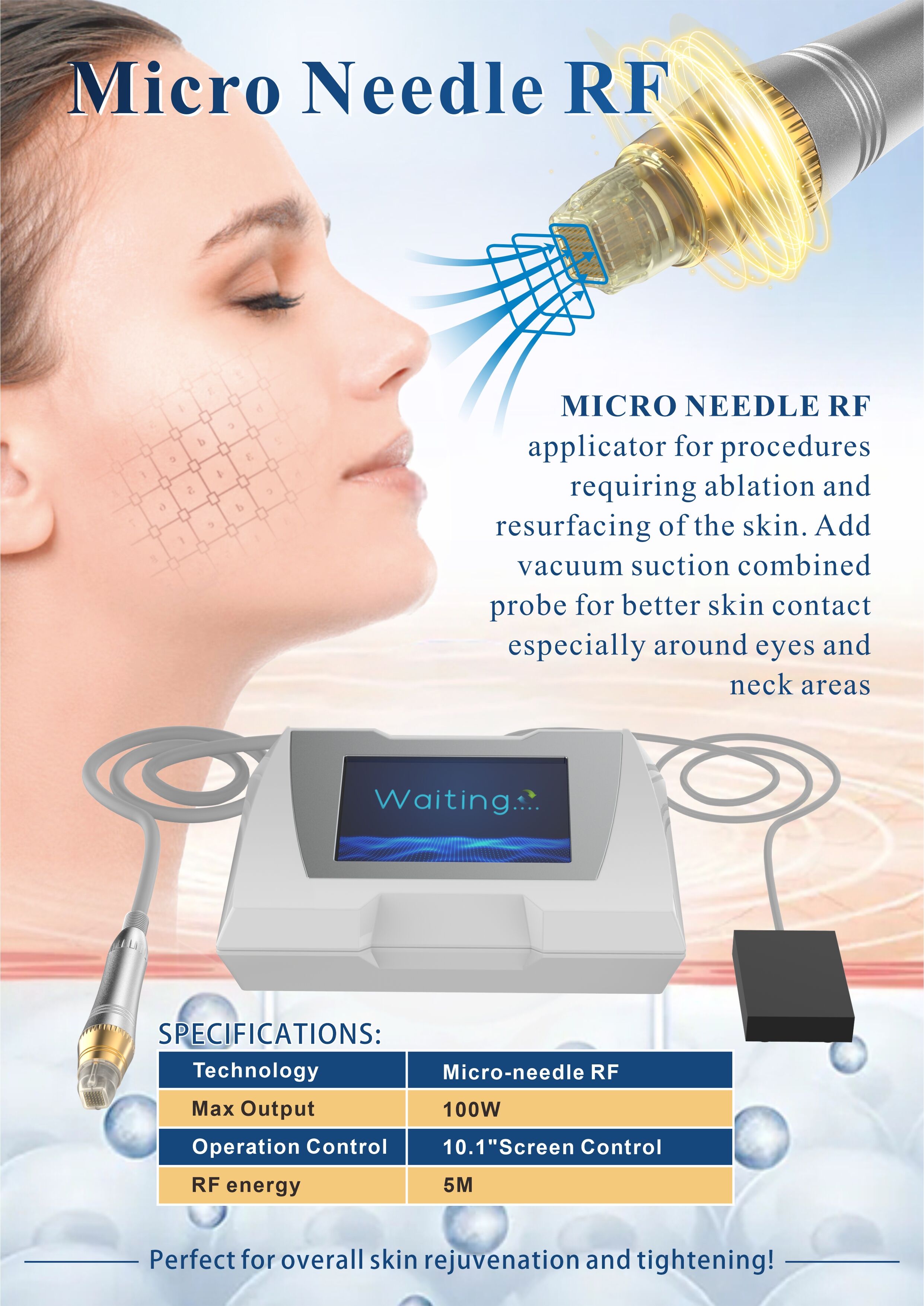 Fractional RF Microneedling RF manufacture