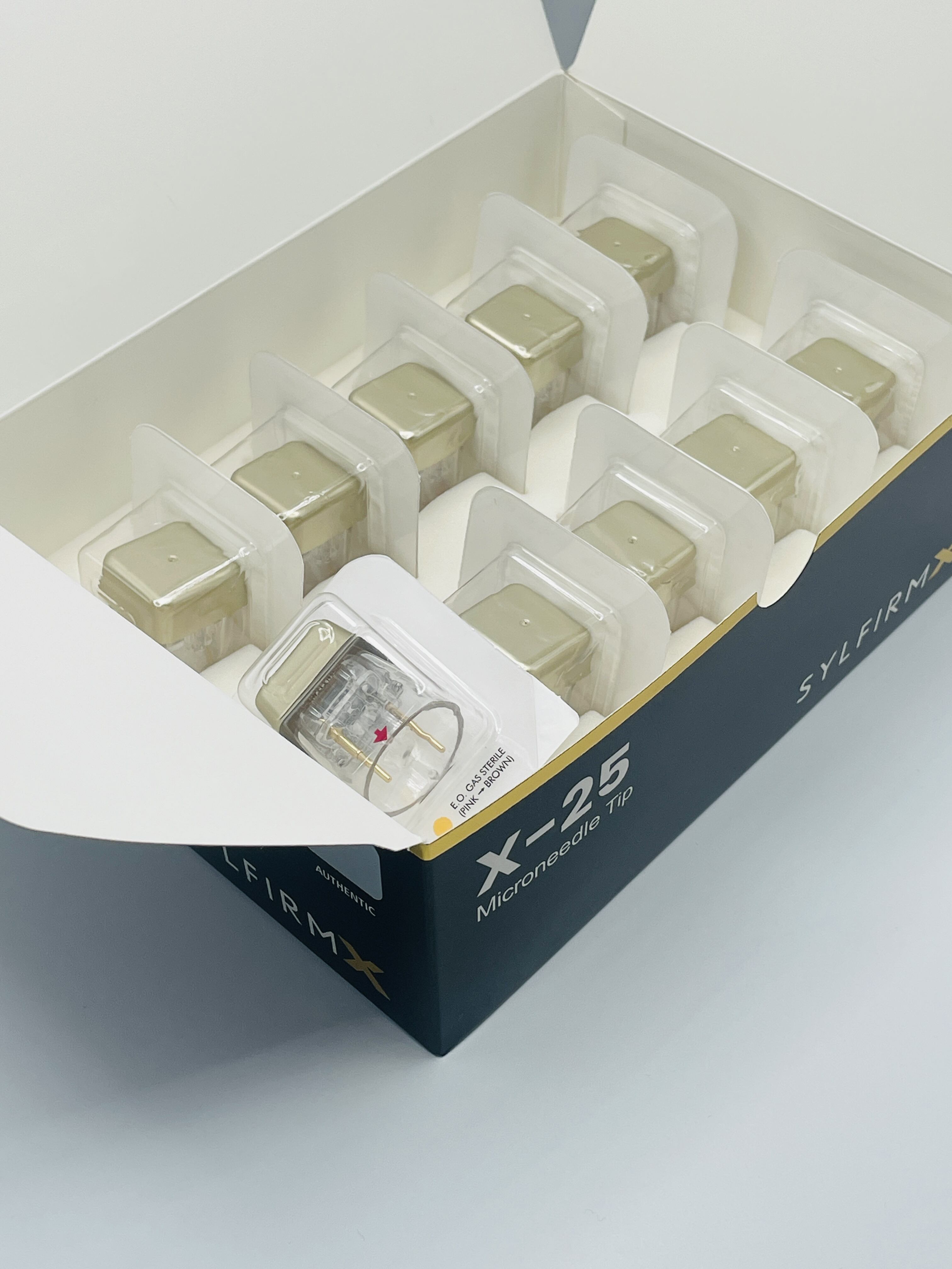 Kartu Sylfirm X X-25 ujung mikroneedling rf Sylfirm X ujung elektroda bipolar