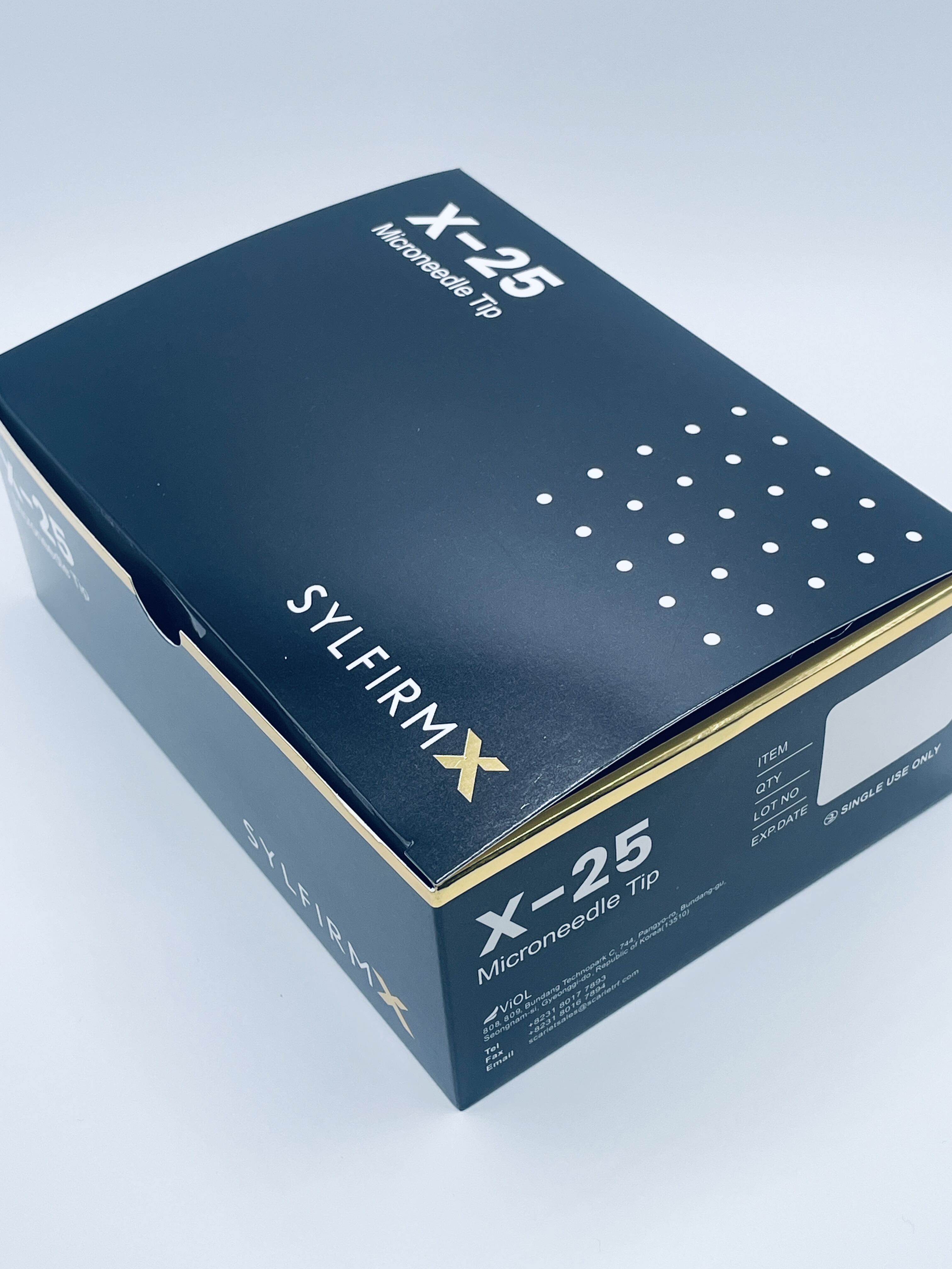 Kartu Sylfirm X X-25 ujung mikroneedling rf Sylfirm X ujung elektroda bipolar