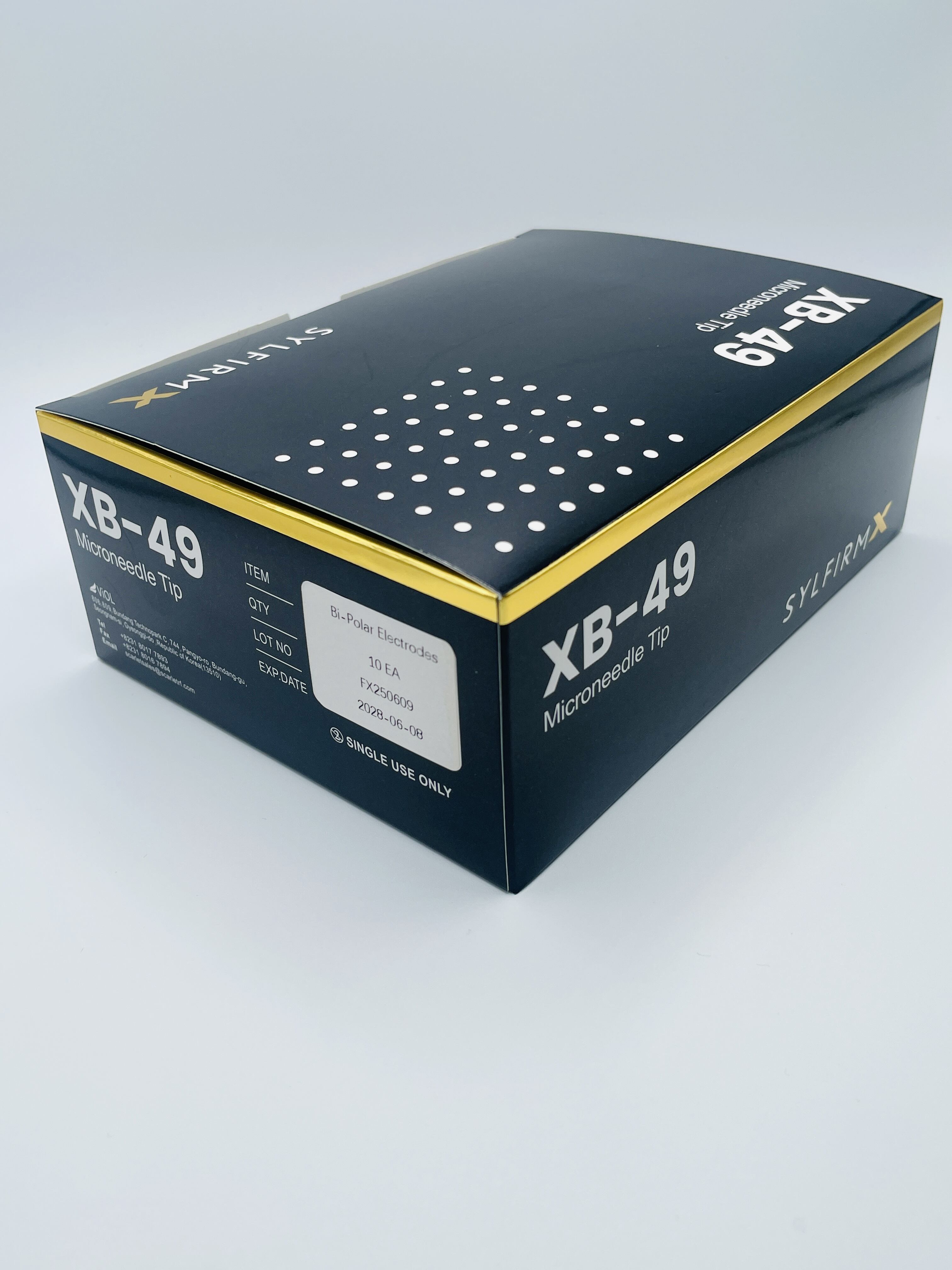 Kartu mikroneedle rf Sylfirm X XB-49 pin untuk tubuh