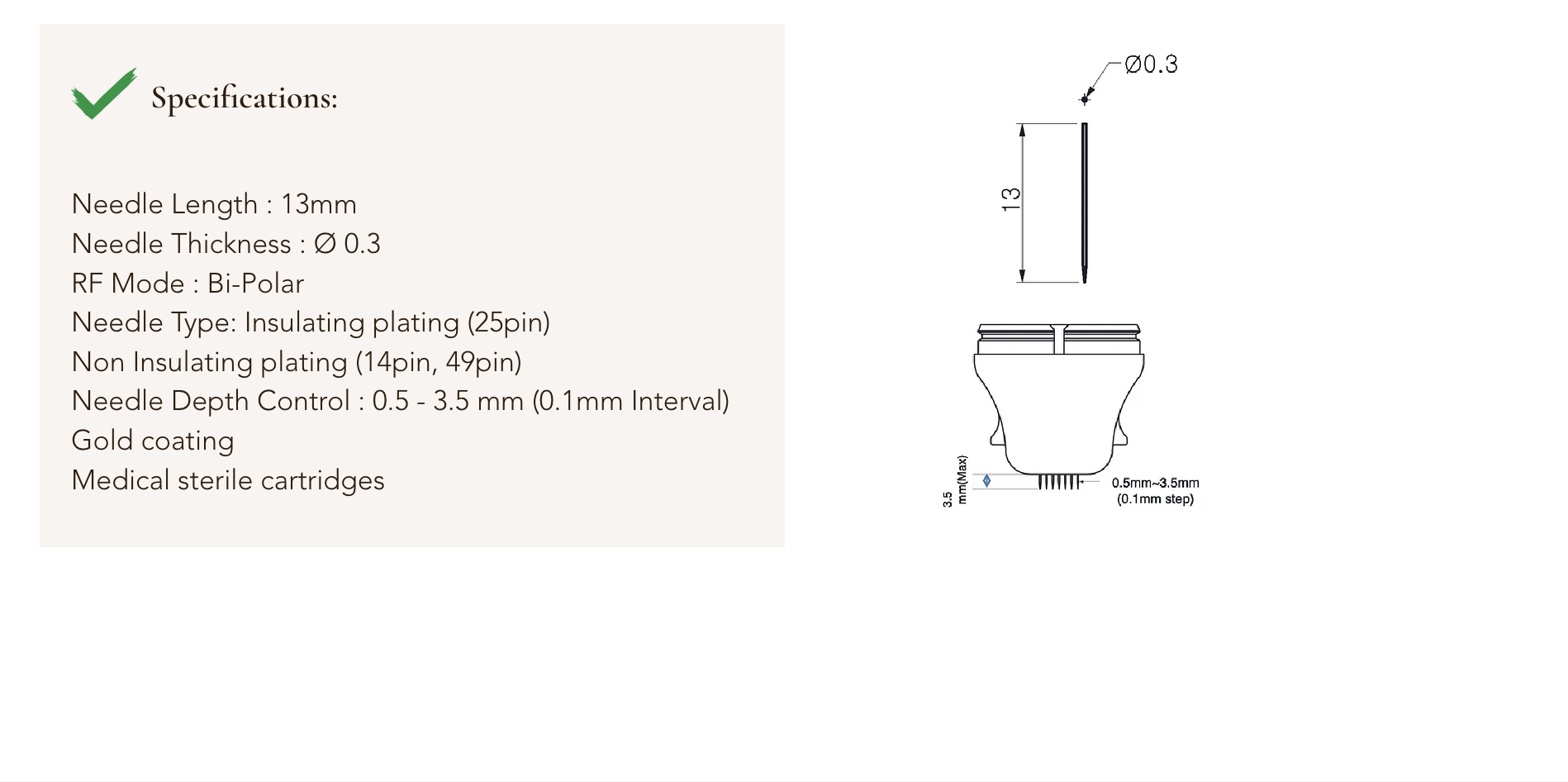  Ellisys Plus microneedling device cartridge factory