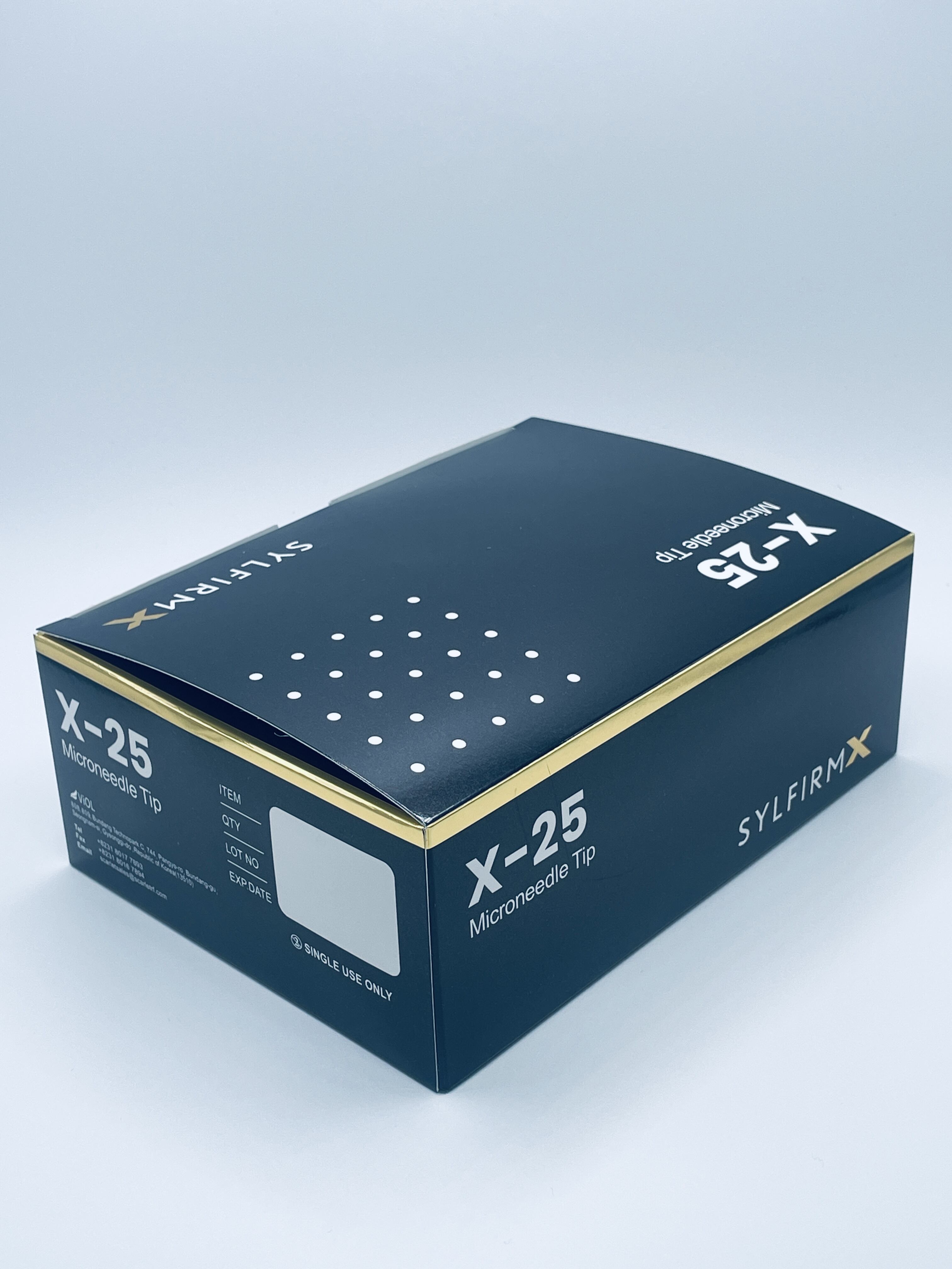 Kartu Sylfirm X X-25 ujung mikroneedling rf Sylfirm X ujung elektroda bipolar