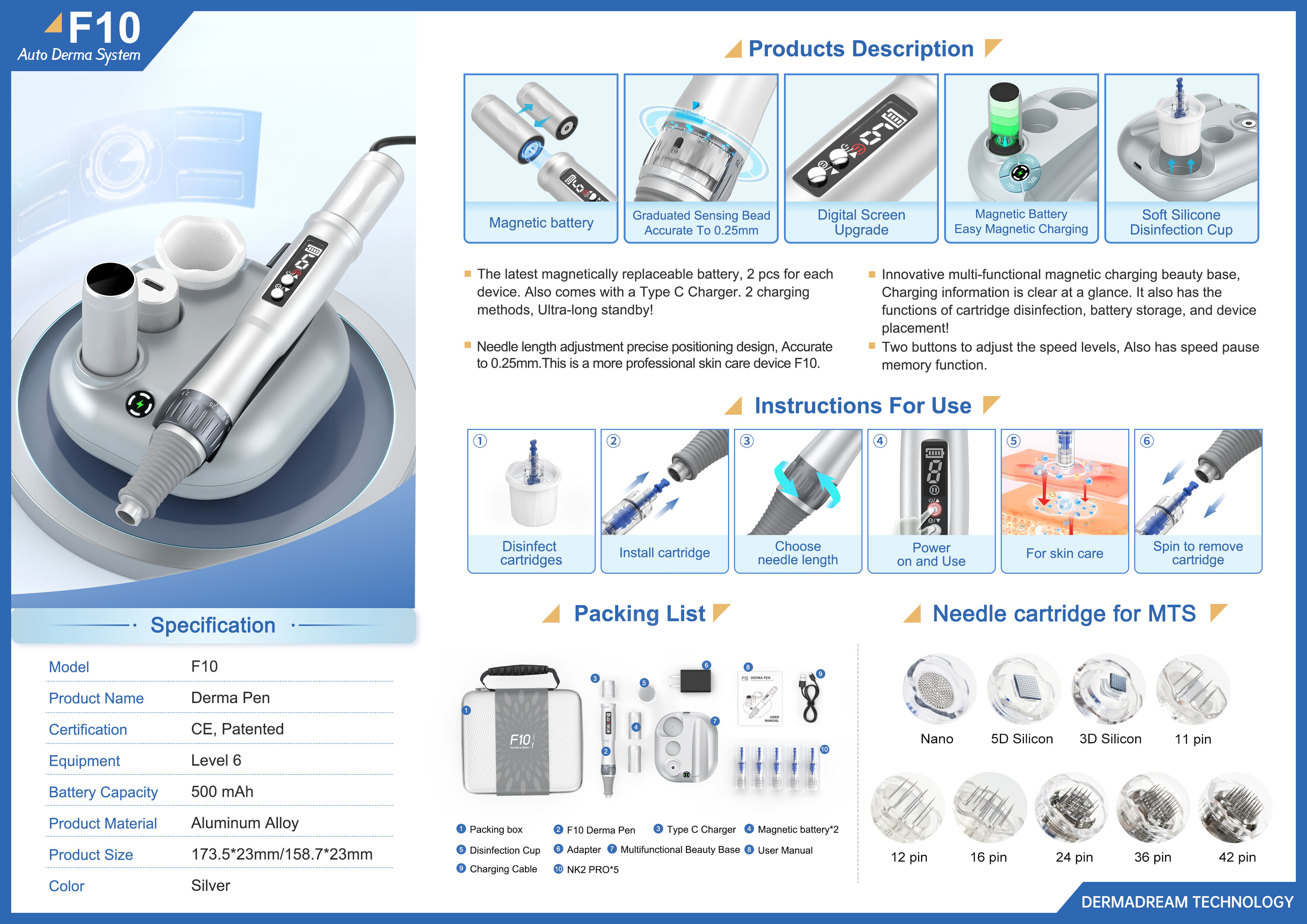 Derma Pen F10 supplier