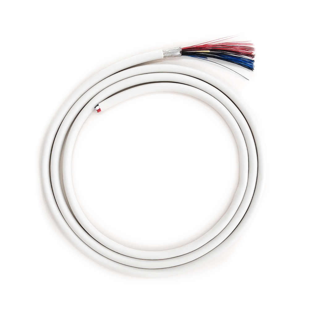 Mikro koaxiální kabel 40X40AWG OD=6.2mm PVC obalování lékařský B ultrazvukový sonda kabel transduktor kabel