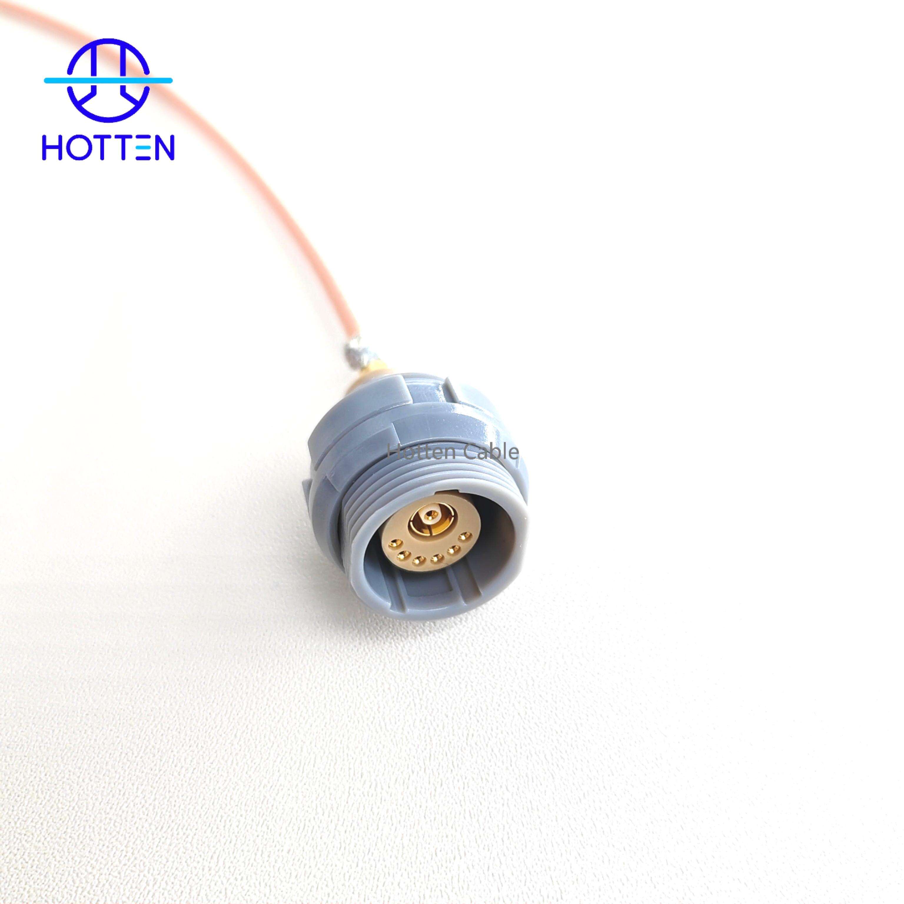 Optimierung der Abschirmwirksamkeit bei mikrokoaxialen Kabelstörungen