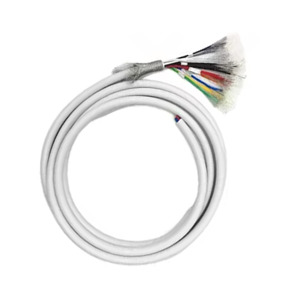 Hotten Cable pružný lékařský PVC kabel OD=8.3mm 60pF 198C 44AWG koaxiální ultrazvuková sonda transduktor kabely
