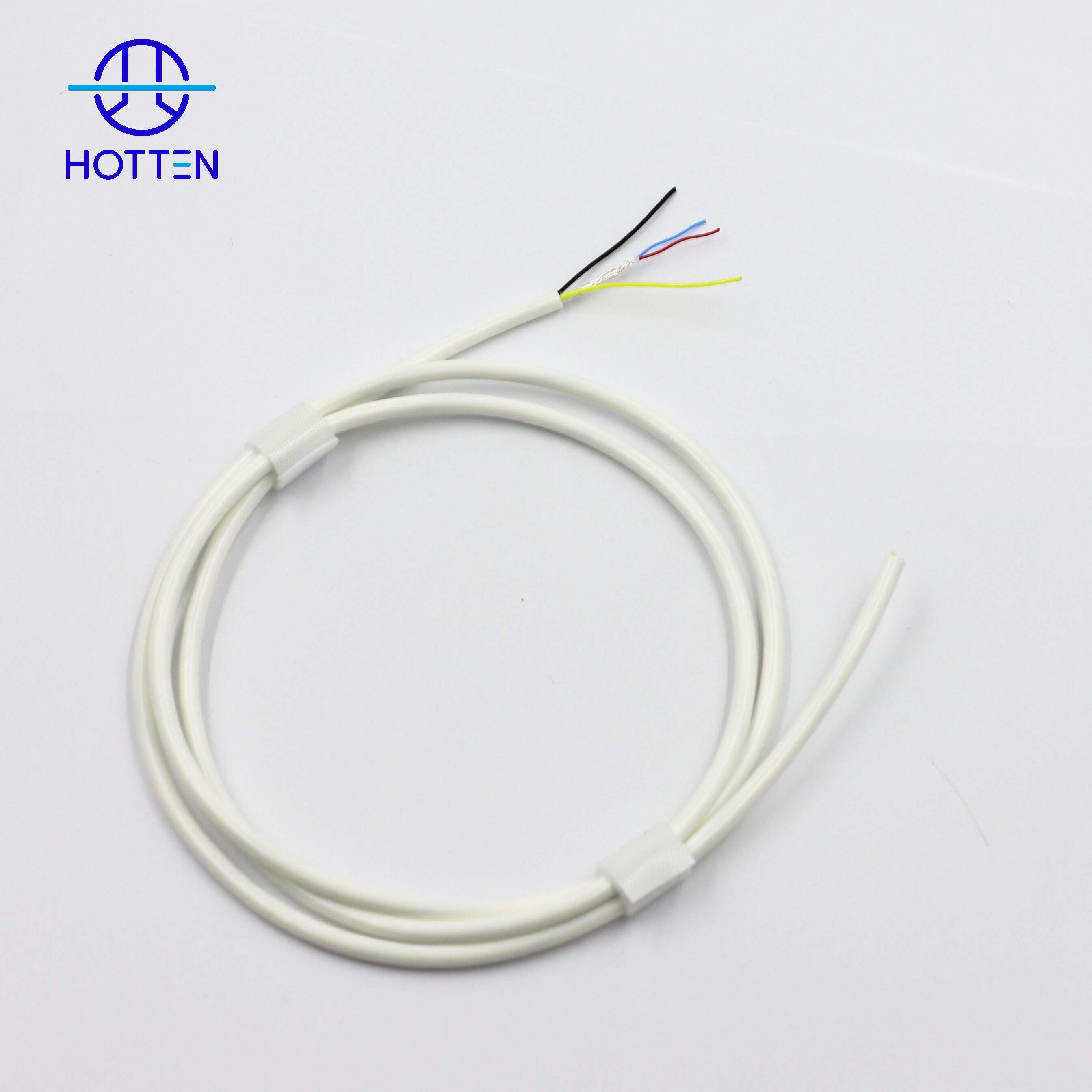 Super Soft Flexible 4C(2X32AWG +2X26AWG) PVC Medical Cable Endoscope Handle Cable