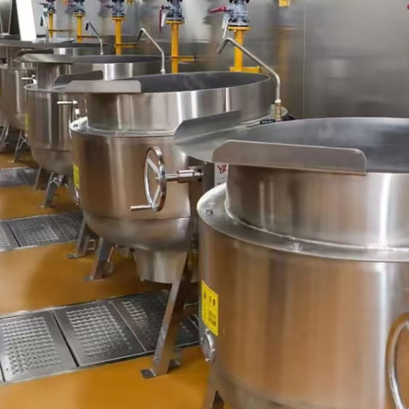 Makina ng Automatikong Rice Cooker na Nakatipid sa Espasyo na may Buong Automation