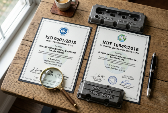 Certification IATF 16949 : Ce que les acheteurs B2B de pièces automobiles doivent savoir