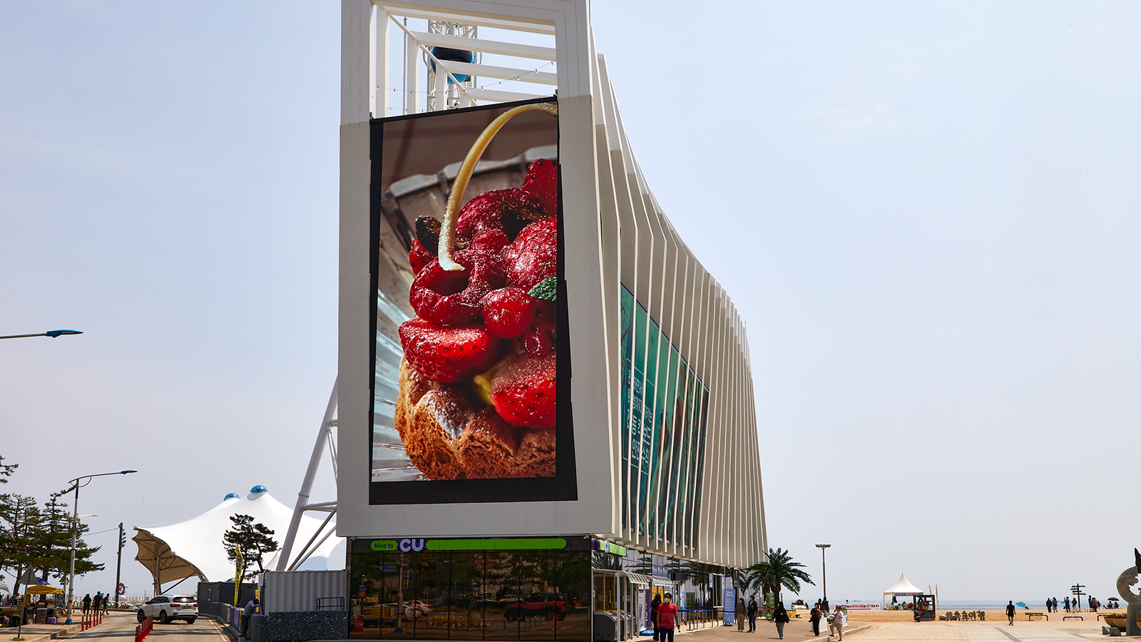 JIUWLDS P2.5 Customized Big Screen Outdoor 960*960 Mobile Advertising IP65 Smd Full Color Large  Led Display Screen 