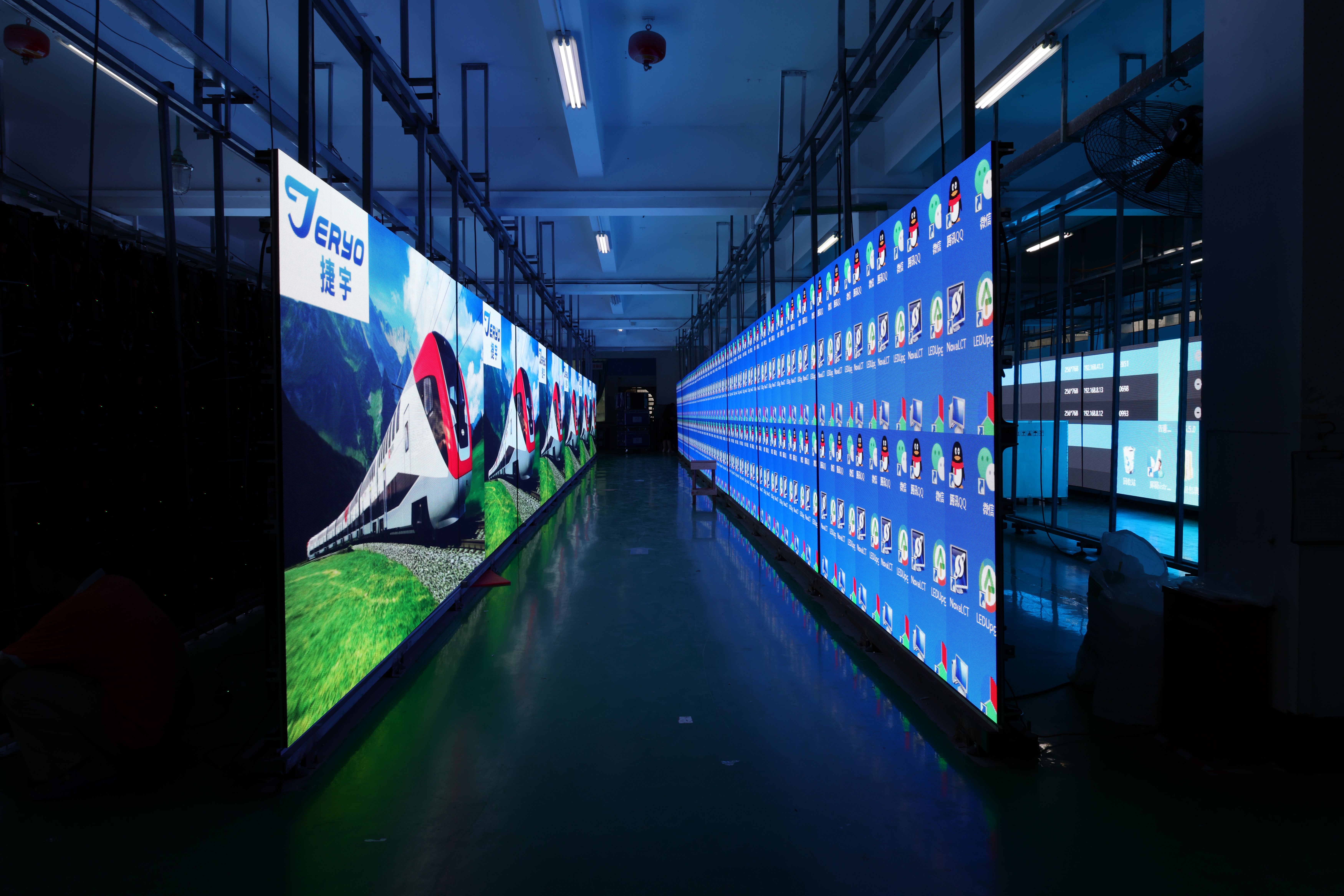 JIUWLDS High-Performance Aluminum Video Wall: Engage and Inspire