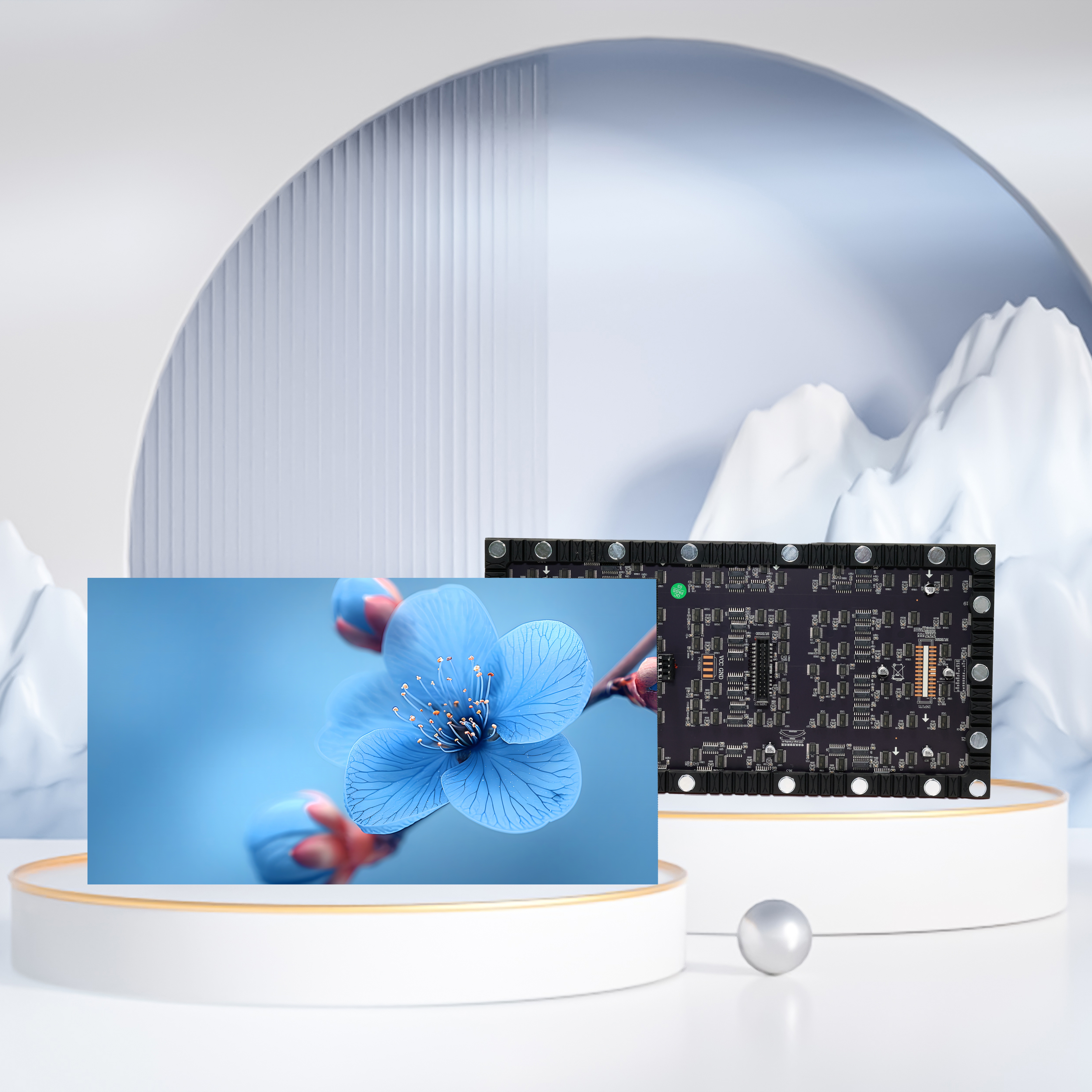 JIUWLDS Flexible LED Display – Engage and Inspire