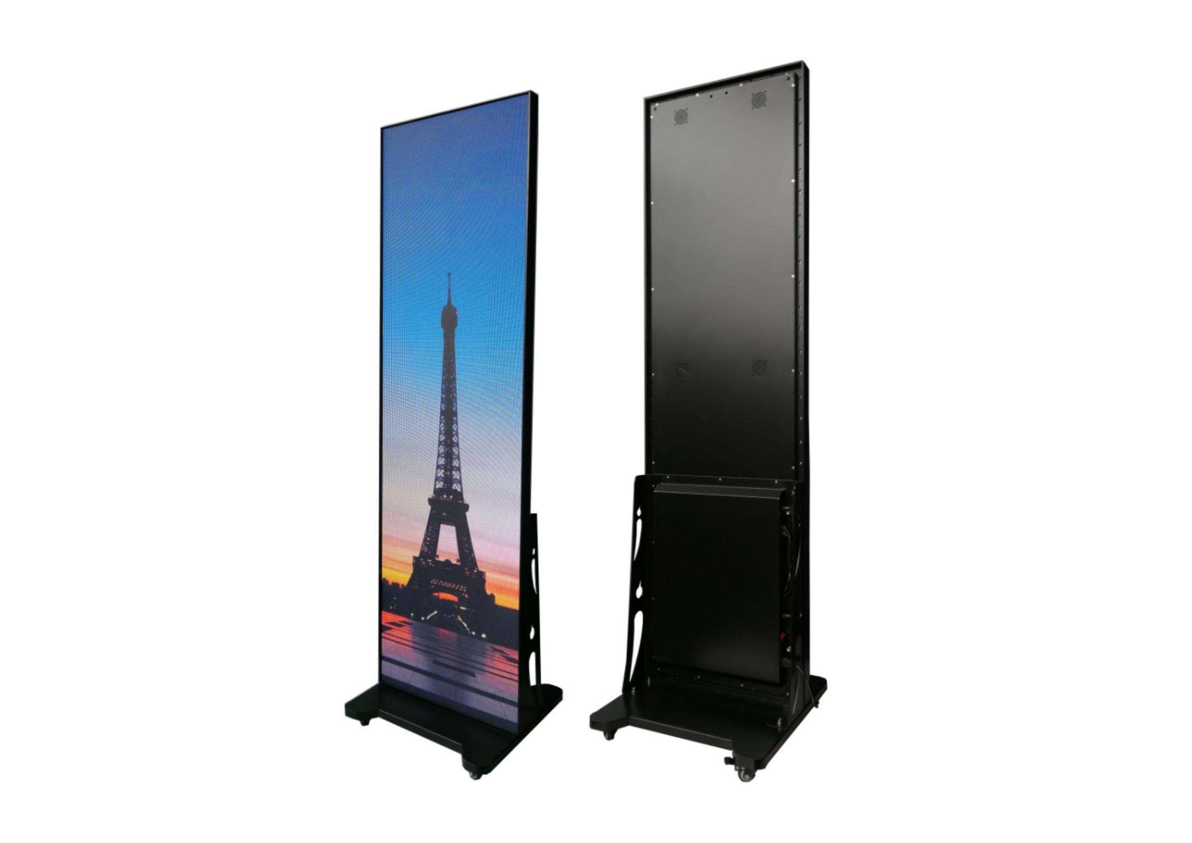 JIUWLDS P2.5 Indoor Poster Display Vertical Advertising Display Screen 