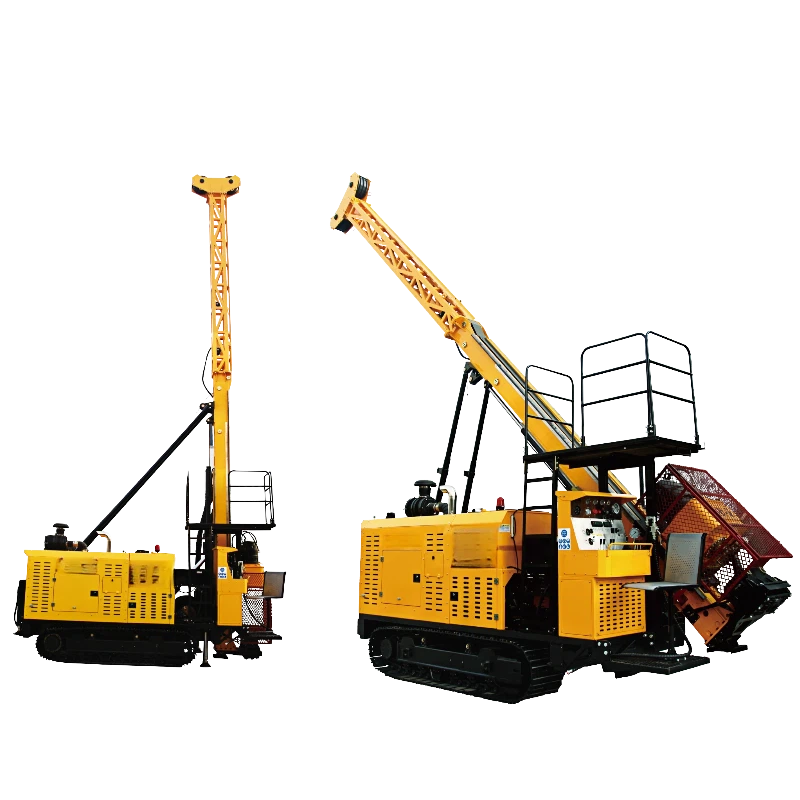 HYDX-5E dvigreitė visiškai hidraulinė šerdies gręžimo įranga mineralų tyrimams