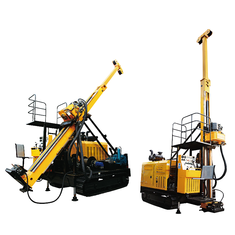 HYDX-800 plieniniais krosneliais aprūpinta visiškai hidraulinė šerdies gręžimo įranga mineralų tyrimams