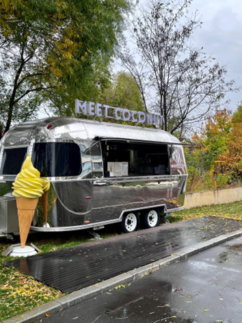 Airstream Ice Cream Trailer manufacture