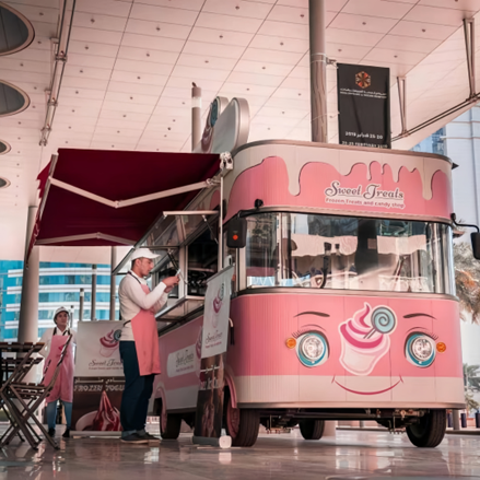 Airstream Ice Cream Trailer details