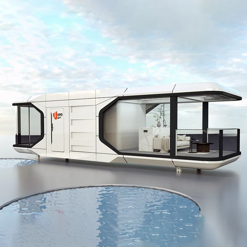 U7 Luxury Movable Space Capsule House with separate balcony