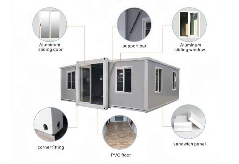 3rooms Expandable Home factory