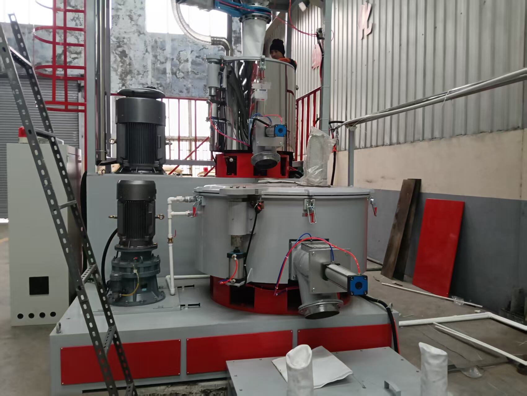 219 pvc pipe production line successfully lands in taian shandong  installation and commissioning progressing smoothly-1
