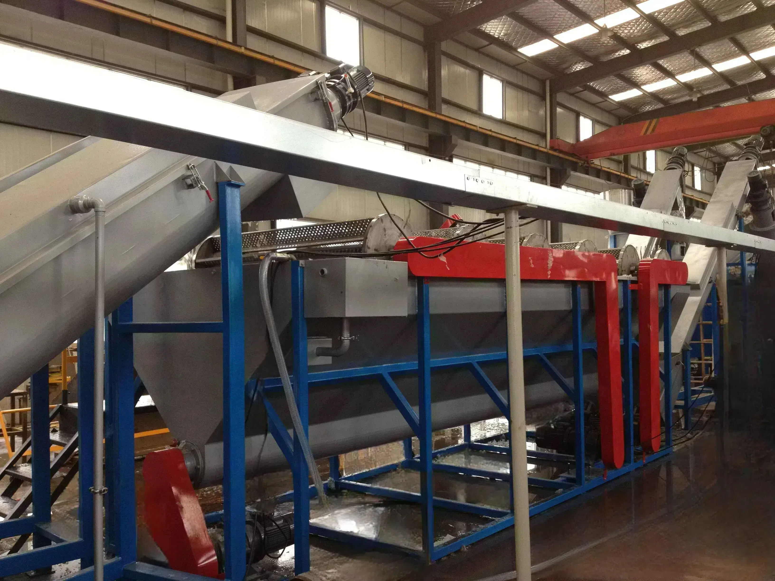 Crushing Washing Line for PE PP Films factory