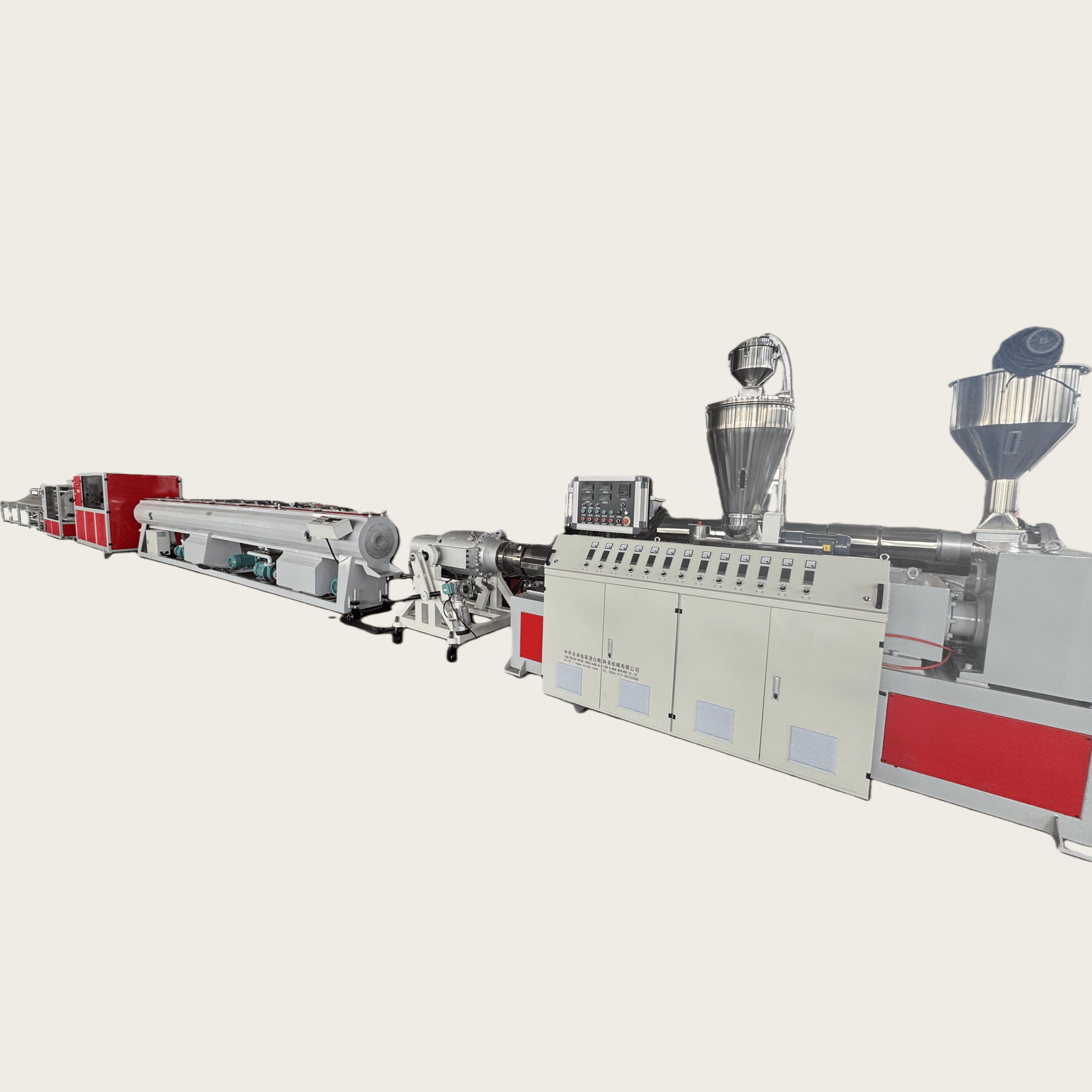 PVC csőgyártó sor-B