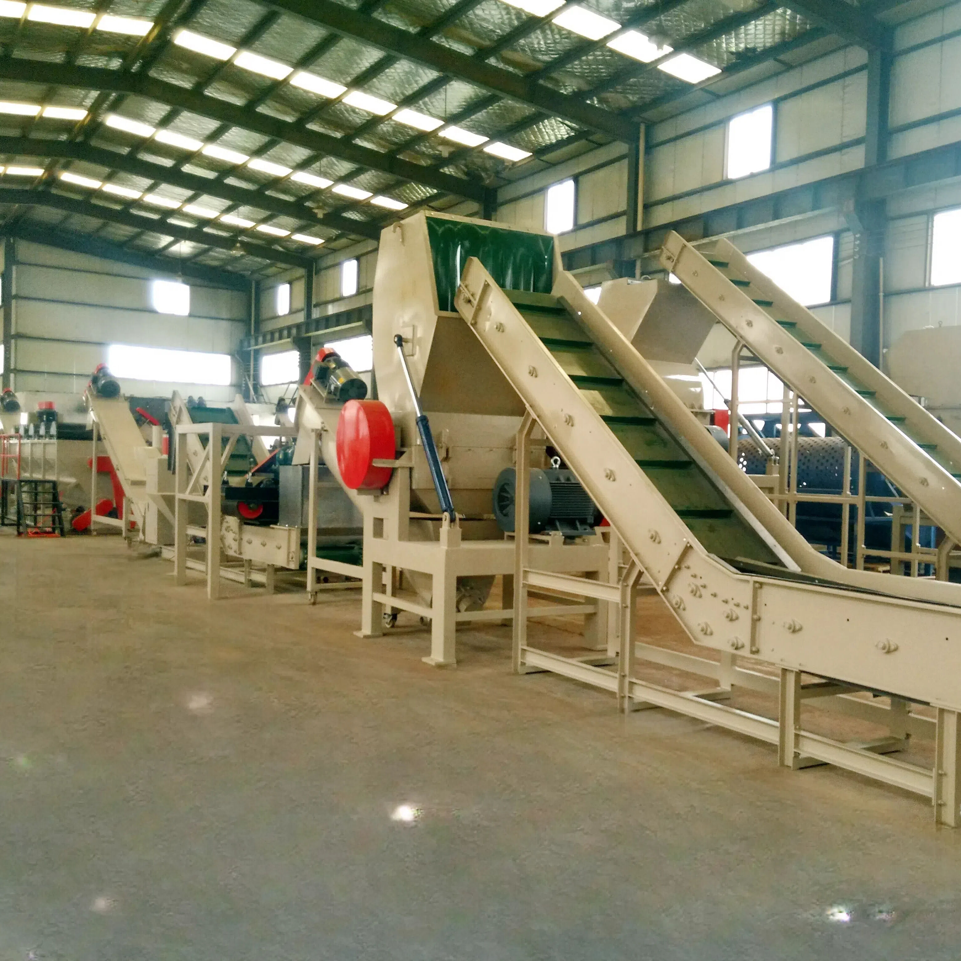 Rigid Plastic Crushing and Washing Production Line