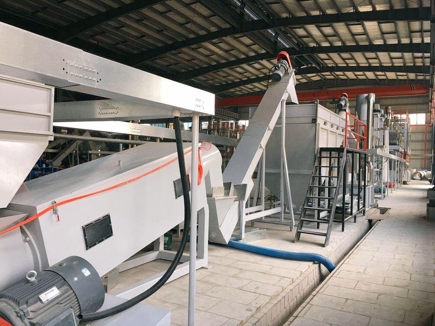 Waste Household Appliance Plastic Crushing and Washing Production Line details