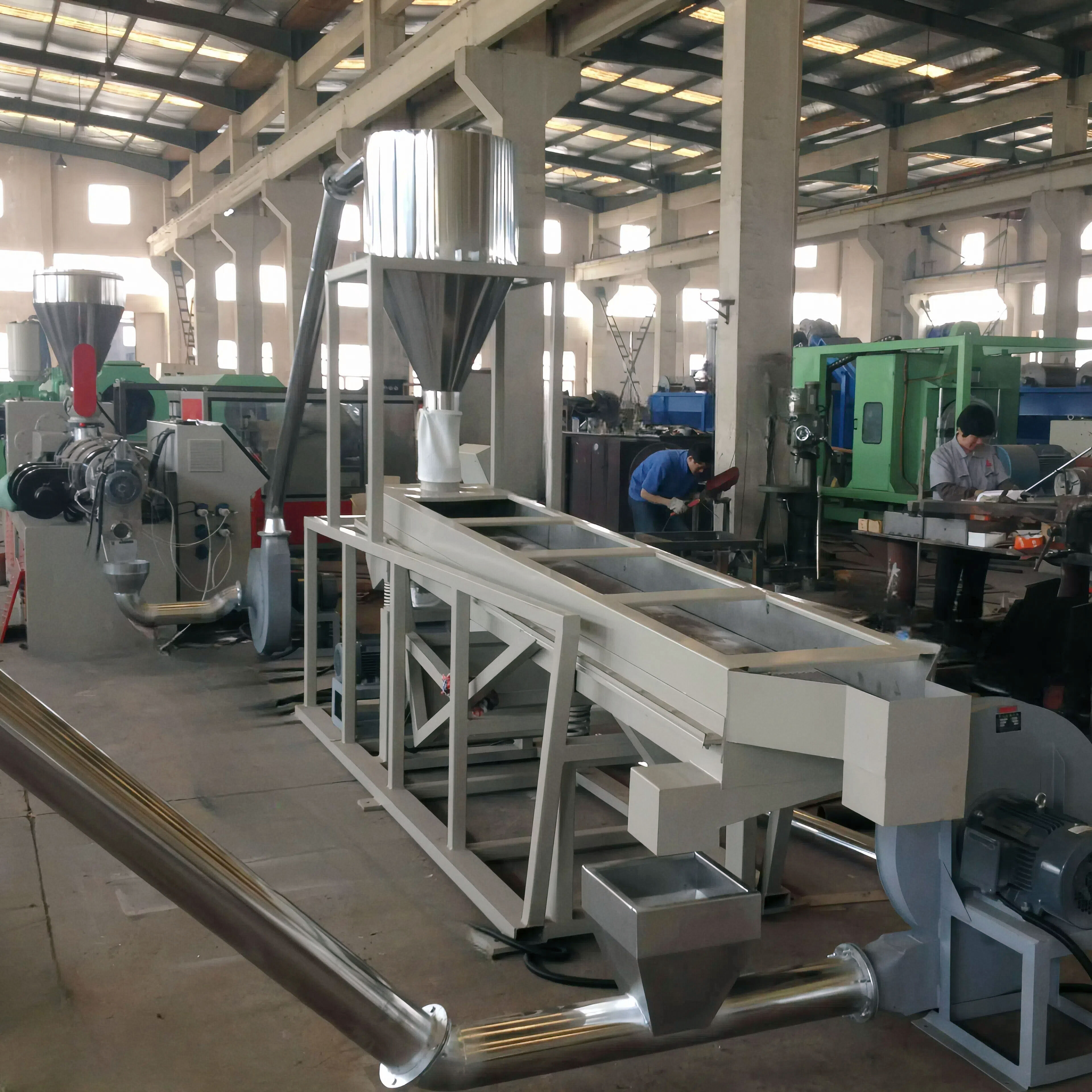 Extruding Hot Die Face Granulating Line for PVC