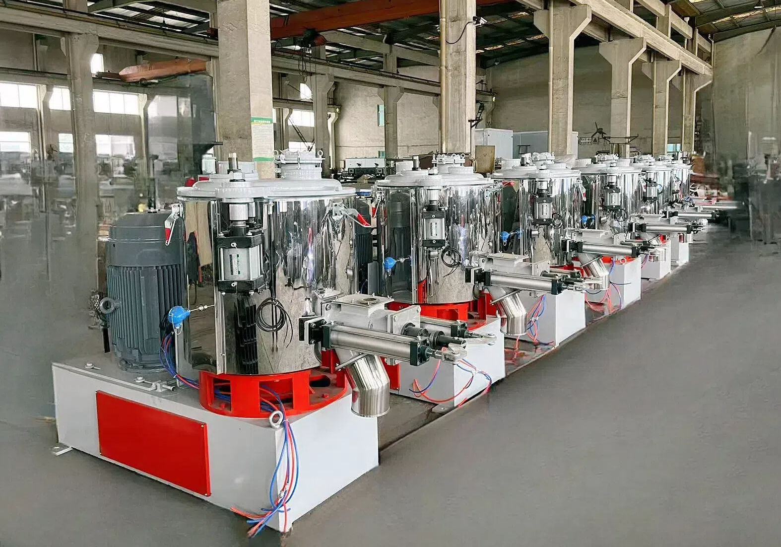 Løsninger til højtydende blanding til plastindustrien