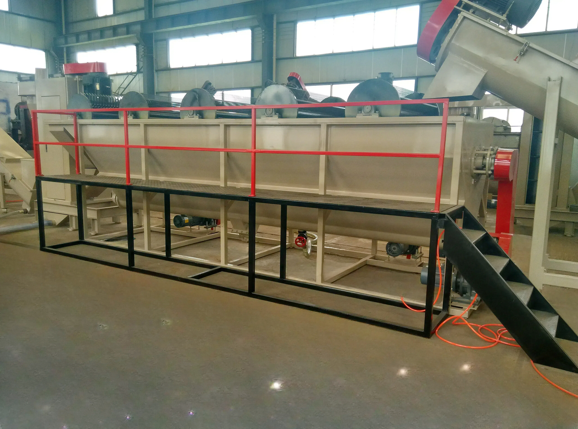 Rigid Plastic Crushing and Washing Production Line manufacture