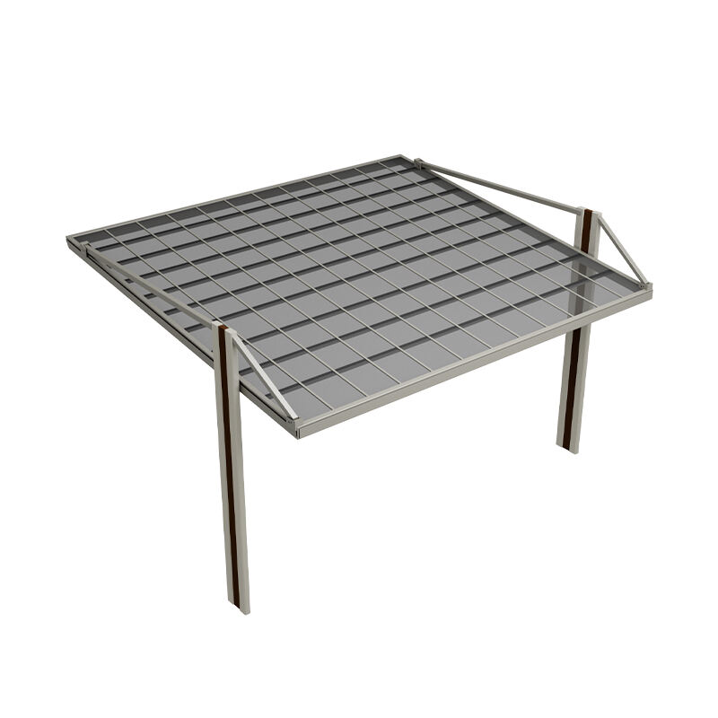 Aluminum Polycarbonate Car Shed Cantilever Carport for Garages
