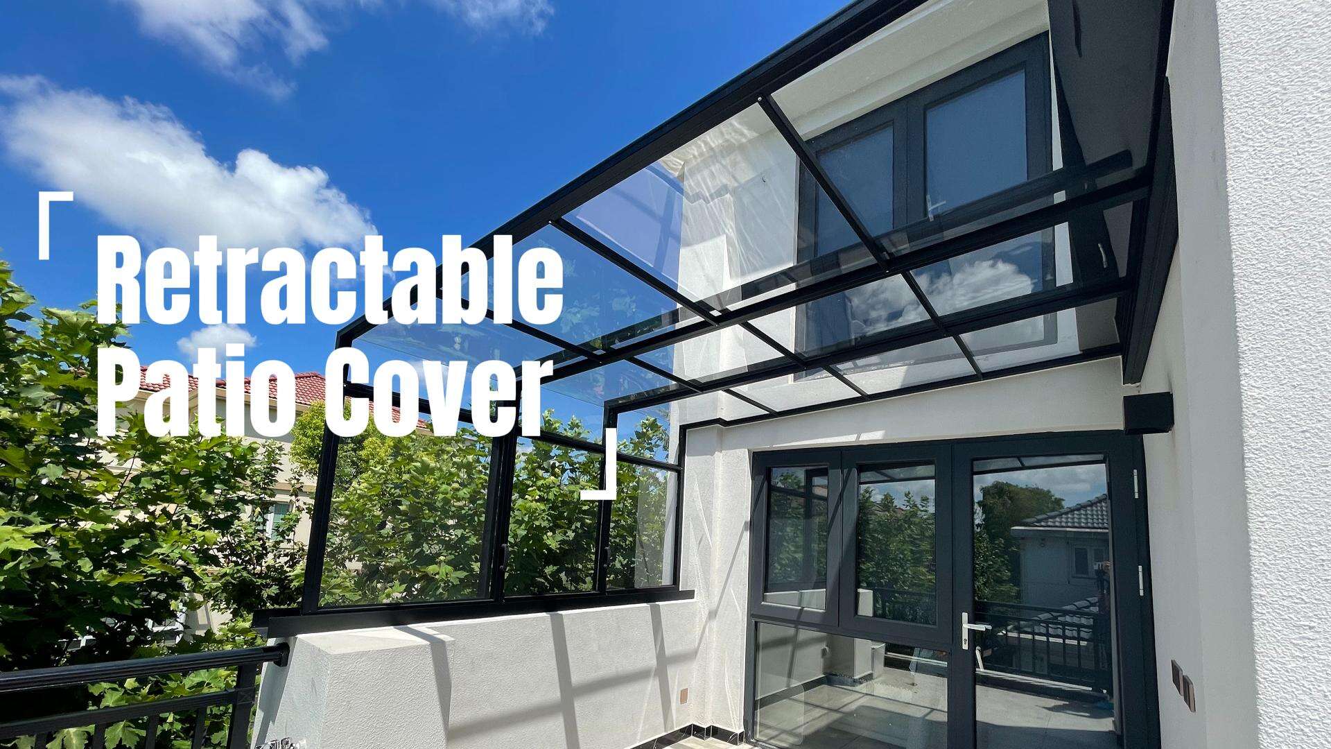 Sun and Rain Protection for Your Patio: Manual Retractable Cover Case Study