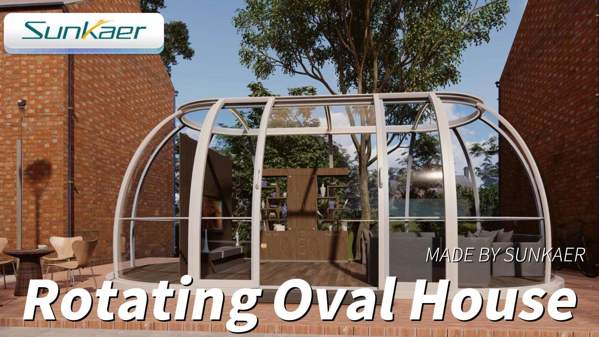 Yoga, Reading, or Stargazing: The Versatile Sunkaer Oval Dome in a Villa Backyard