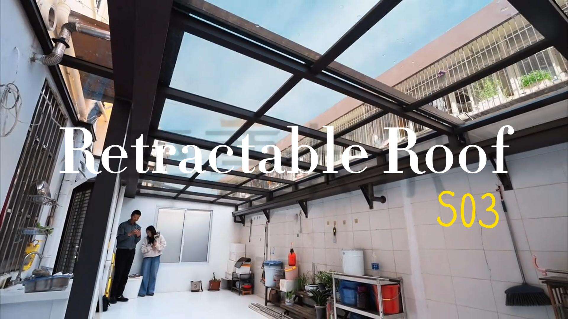 How a Sunkaer Custom Retractable Roof Made This Shanghai Patio Usable Year-Round