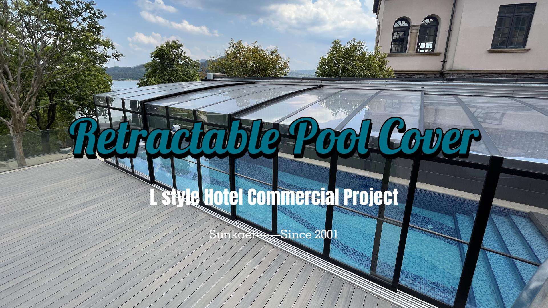 How a Retractable Pool Cover Increased Hotel Revenue | Four-Season Pool Solution