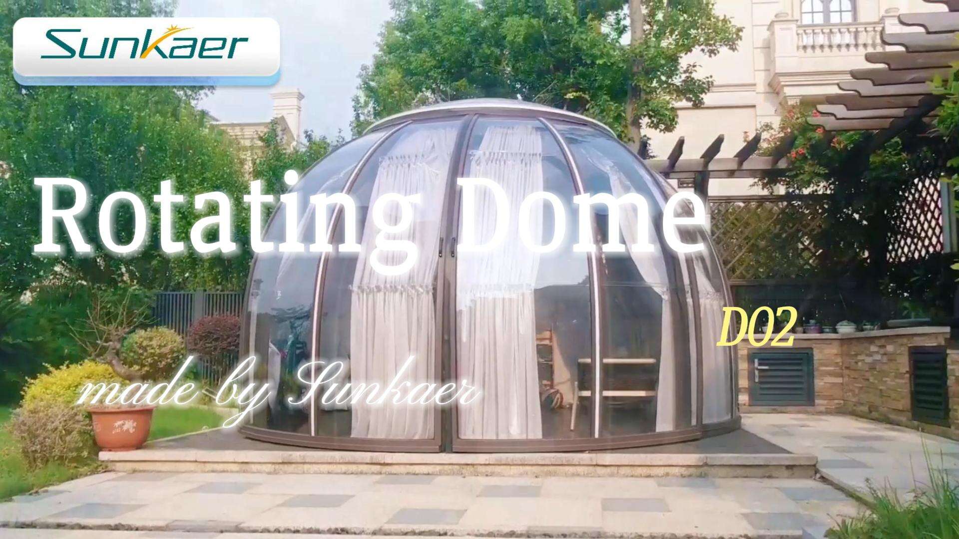 Инженерное решение невозможного: как Sunkaer создал вращающийся купол для этого частного поместья