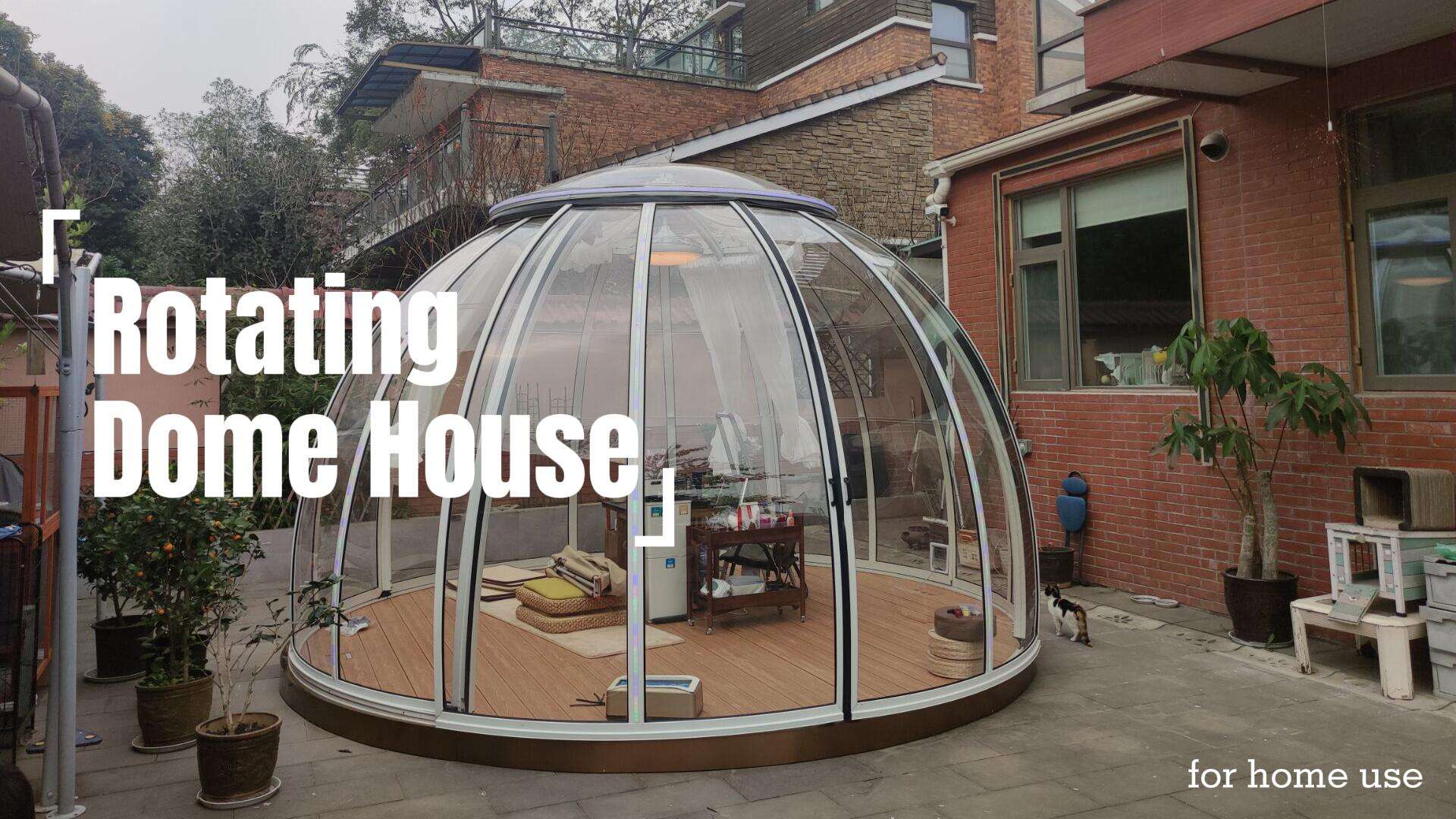 Smart Home Meets Rotating Dome: The Ultimate Residential Experience