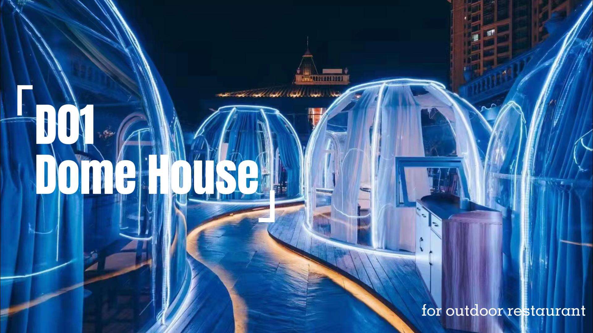 The Most Photographed Restaurant Tables: Inside a Dome House