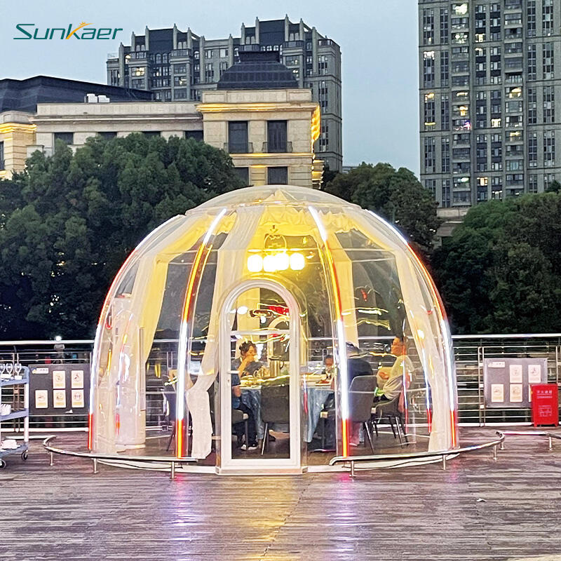 Turn Your Restaurant into an Instagram Hotspot with Polycarbonate Bubble House