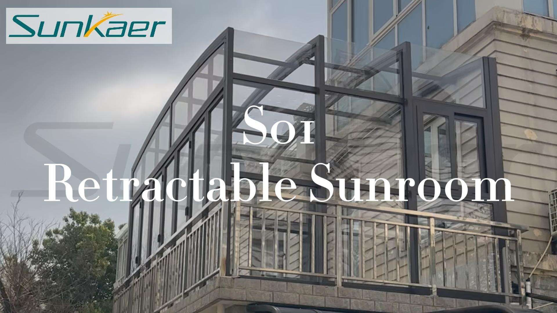 Perfect Fit: How We Custom-Designed a Retractable Sunroom for a Unique Balcony