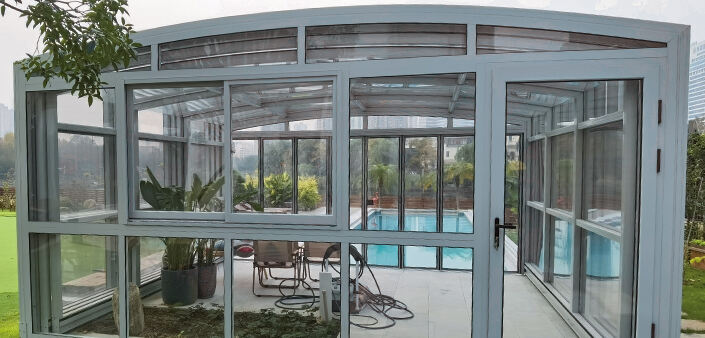 SK-S02 U-curved Pool Room