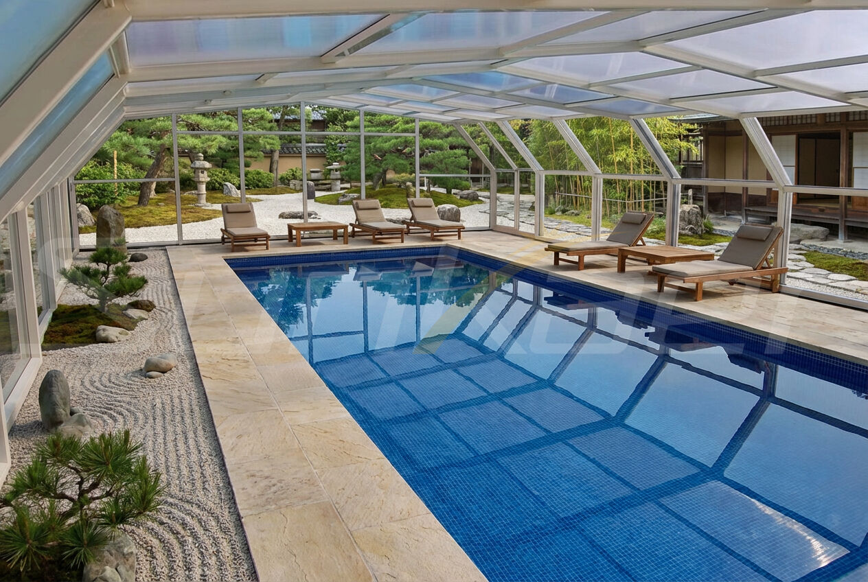 Verwandeln Sie Ihren Hinterhof: Die vollständigen Vorteile eines Sunkaer Pool-Enclosures