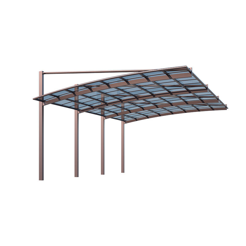 Customized Aluminum Carport Canopy Garage Awning Polycarbonate Car Parking Shed