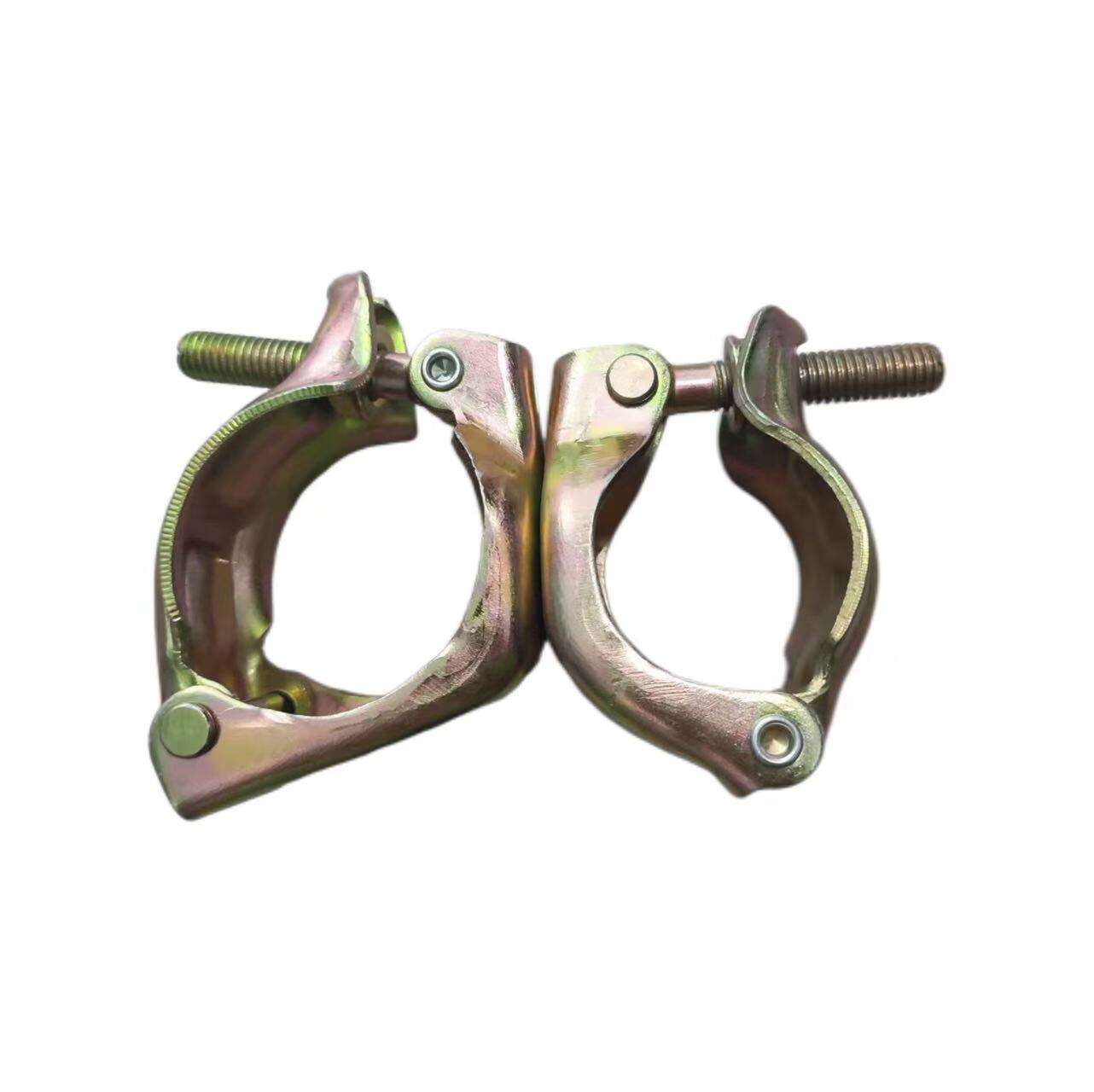 Chidamli Presslangan Po'lat Quvur Mahkamlovchi Birlashtiruvchi Bosilgan Ikki Tomonlama Spuskoviy Qisqich