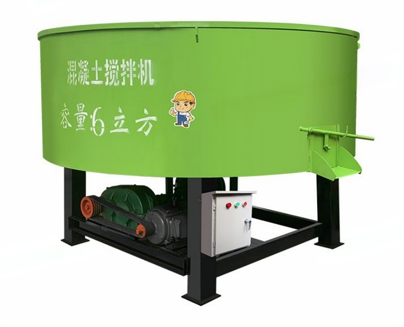 JW350 Small Electric Concrete Mixer Used for Construction Industries Manual Discharge Way with Engine Motor Pump Core Components