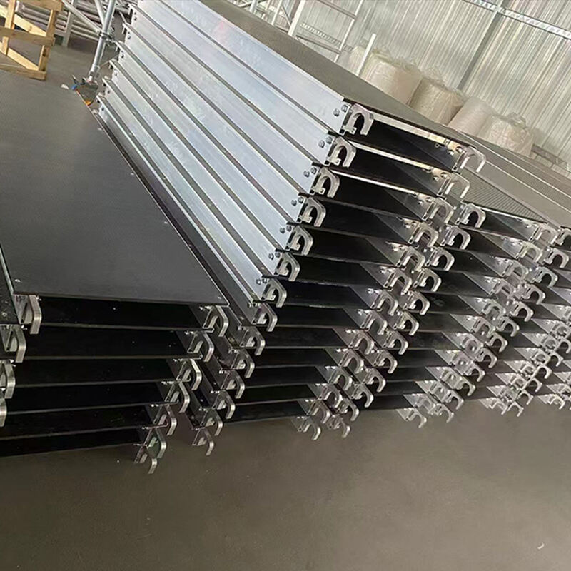 3-15m Aluminyun na Mobiyl na Scaffolding para sa Paggawa Double Width Climb Ladder Scaffolding