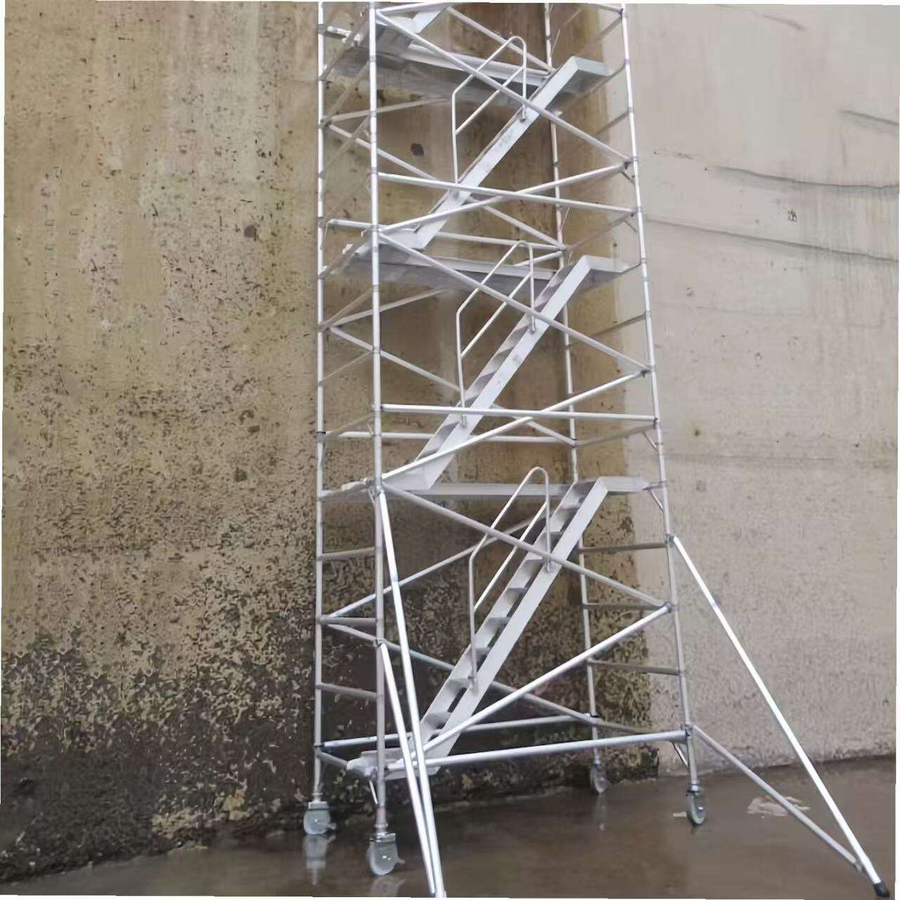 Scaffolding Mobile Working Tower 4m 8m 10m 12m 20m Scaffold System Aluminium Scaffolding Tower