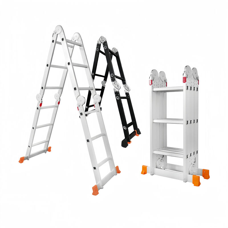 Mabigat na Gawa Multi use Aluminum ladder folding Portable Aluminium Ladder Foldable Tagagawa sa Tsina